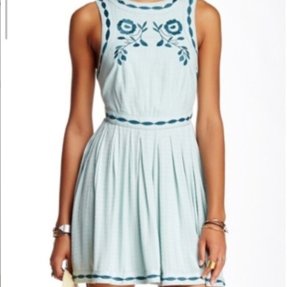 Free people birds of paradise Dress size 8